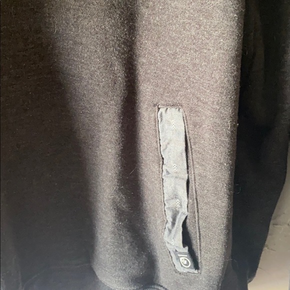 Quarter Button Hoodie, Size Medium - Picture 3 of 4